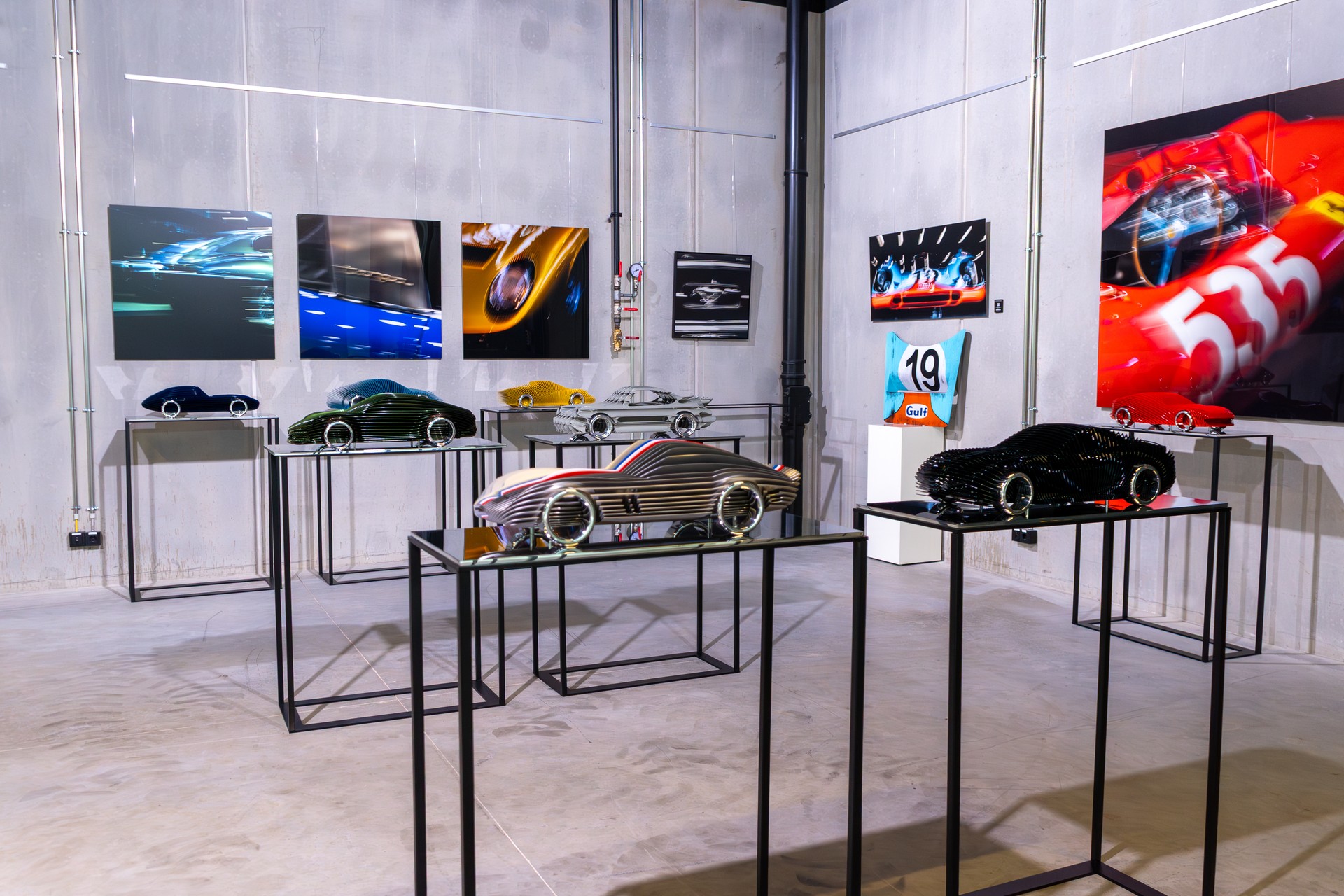 dufilho, sculpture, metal, galleria 610, museum